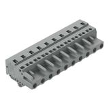 MCS-MIDI Classic gniazdo 10-bieg. szare raster 7,5 mm /25szt./ WAGO