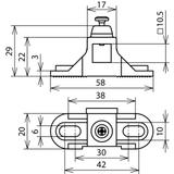 Uchwyt mocujący do R15, tworzywo