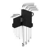 Klucze sześciokątne 1.5-10 mm, zestaw 9 szt.