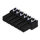 BVL 7.62HP/06/270 3.5SN BK BX Wtyki PCB (złącza płyty), 7.62 mm, Liczba biegunów: 6, kąt odejścia: 270° /50szt./ 1929340000 WEIDMÜLLER