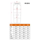 Spodnie robocze 5-kieszeniowe DENIM, czarne, rozmiar L