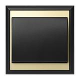 Przycisk dzwonek podtynkowy Luna, 10A, 250V, WP-6/7L, czarny/złoty OR-OE-7604/BC ORNO