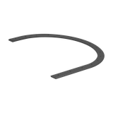 Lexium MC12 Zestaw prowadnic łuk 180° górne i dolne 1 szt.