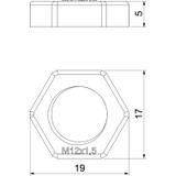PRZECIWNAKRĘTKI M12X1,5 SR.SZ.