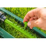 Zraszacz oscylacyjny, powierzchnia zraszania do 336 m2, 16 dyszy zraszających, igła do udrażniania d