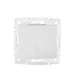 LOGI Łącznik zwierny dzwonek śrubowy biały 10AX 250V 021030102 25071 KANLUX