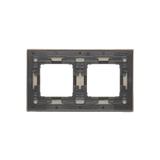 Simon 54 Nature Ramka 2-krotna Nature-Beton FUNDA MENTE IP20/IP44* (*IP44-należy zastosować zestaw uszczelek DUN2) DRN2/93 KONTAKT