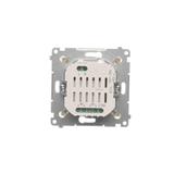 Simon 54 Łącznik/Przycisk roletowy podwójny elektroniczny 230 V złoty mat DEZ2.01/44 KONTAKT