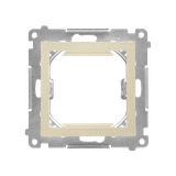 Simon 55 Adapter (przejściówka) na osprzęt standardu 45x45mm Szampański mat