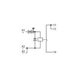 moduł przekaźnikowy 15mm 24V DC 1z