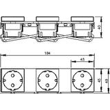 MT45V 3 3WS V, Wspornik do montażu osprzętu pod kątem