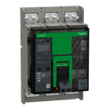 Wyłącznik mocy ComPacT NS1000N 50kA przy 415VAC 3P stacjonarny sterowanie ręczne MicroLogic 2.0A 1 C100N32AFM Schneider