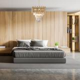 lampa wisząca Madison 9xE14 złota ML5992 Milagro