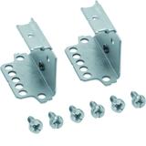 univers N Wspornik szyny nośnej ze śrubami część zamienna 2szt. UZ02Z1 HAGER