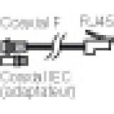 KABEL KONCENTRYCZNY TYPU  F , DŁUGOŚĆ 2 M, Legrand