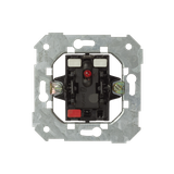 Simon 82 Przycisk zwierny z podświetleniem 24V - podświetlenie kolor czerwony (mechanizm) szybkozłąc