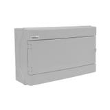Rozdzielnica hermetyczna natynkowa 1x18 IP65 500VAC/1000VDC RH-18S/S (szare drzwi) 36.717 OPATÓWEK