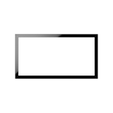 Simon 100 Ramka matrix 2-krotna czarny