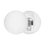 MARIN, plafon oświetleniowy z mikrofalowym czujnikiem ruchu, 60W, E27, IP20, szkło matowe AD-PL-303WE27SMM ORNO