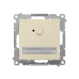Simon 55 Oprawa oświetleniowa LED 14V z czujnikiem ruchu (0,62 W) Barwa neutralna 4200K Szampański m