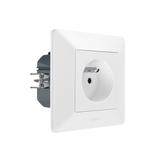 VALENA LIFE WITH NETATMO - GNIAZDO CONNECTED BIAŁE, Legrand