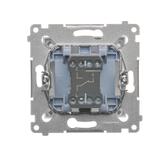 Simon 54 Łącznik schodowy 16A 250V zaciski śrubowe srebrny mat DW6A.01/43 KONTAKT
