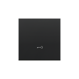 Simon 55 Klawisz pojedynczy z piktogramem /klucz/ do łączników/przycisków Czarny mat