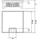 tehalit.VE-EE Pokrywa uchylna IP30 5kN EKQ06 200x200 15mm stal nierdzewna