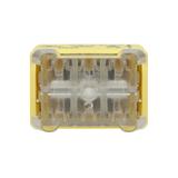 Złączka instalacyjna wciskana 6-przewodowa; Dwurzędowa; Na drut 0,75-2,5mm2; IEC 300V/24A; 10 szt. O
