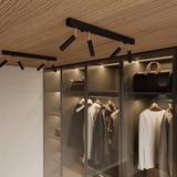 Sollux Plafon EYETECH 4 czarny SL.0900