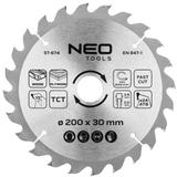 Tarcza do pilarki, widiowa, 200 x 30 mm, 24 zęby