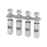 Q 4 SAK6N Złączka szynowa poprzeczna / mostek, nr.katalogowy 0456900000