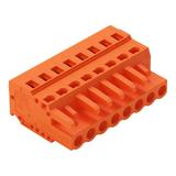 Gniazdo MCS-MIDI Classic 8-biegunowe pomarańczowe raster 5,08mm /50szt./ 231-308/026-000 WAGO