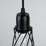 Sollux Lampa wisząca SUBA 1 czarna SL.1165