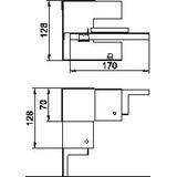 GS-SI70130FS, Naroże wewnętrzne symetryczne
