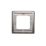 Simon Basic Standard Ramka 1-krotna do wersji bryzgoszczelnej IP44 z uszczelką stal inox BMR1B/21 KONTAKT