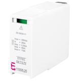 Moduł wymienny do ogran.przepięć T1,T2 (kl.B,C) do systemów PV MOD. EM T12 PV 550/6,25 002440584 ETI