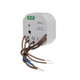 STEROWNIK ROLET, JEDNOPRZYCISKOWY; UN=230V AC, 8A, MONTAŻ W PUSZCE PODTYNKOWEJ ?60