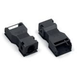 obudowa odciążająca przewody 5-torowa czarna