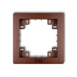 DECO Ramka pośrednia do łączników IP44 brązowy metalik