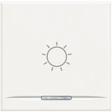 AXOLUTE MYHOME - KLAWISZ ''ŚWIATŁO'' 2M BIAŁY, HD4915M2BA, Bticino