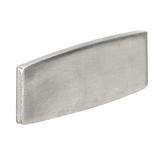 OSMOZ ETYKIETA OPISU, TŁO ALUMINIOWE DŁUGOŚĆ OPISU 12 MM, Legrand