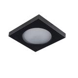 Oprawa punktowa FLINI IP44 DSL-B czarna kwadratowa bez oprawki 33120 KANLUX