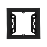 Simon 55 Puszka natynkowa 1-krotna do ramek LINE/DUO Wyokość: 40mm Czarny mat