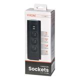 Gniazdo meblowe z uchwytem na telefon ładowarką USB i przewodem 1,5m 3x2P+Z 2xUSB (typ A 2,4A) FS-15