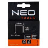 Zszywki typ J, 10 mm, 1000 szt.