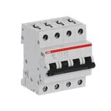S204-D63 Wyłącznik nadprądowy 6kA 4P D63A 2CDS254001R0631 ABB