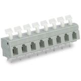 listwa zaciskowa do pł. drukowanych 9-bieg. szara raster 7,5/7,62 mm