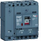 MCCB Wyłącznik mocy h3+ P160 4P 25A 70kA TM HES026DC HAGER