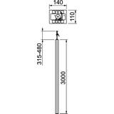 ISS140110, KOLUMNA ZASILAJĄCA